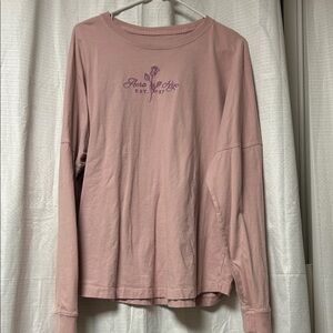 Aeropostale Pink Long Sleeve Tee